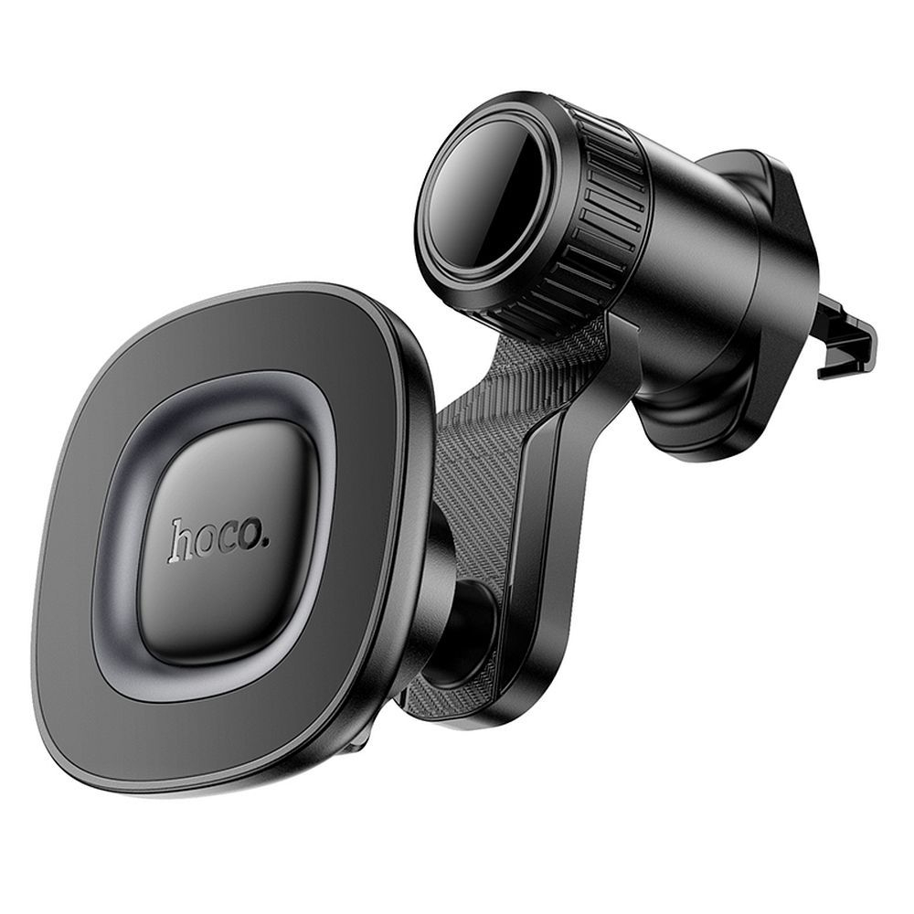 Suport Auto Magnetic Hoco H74 – Pentru Grila de Ventilație, Negru/Gri Metalic [5]