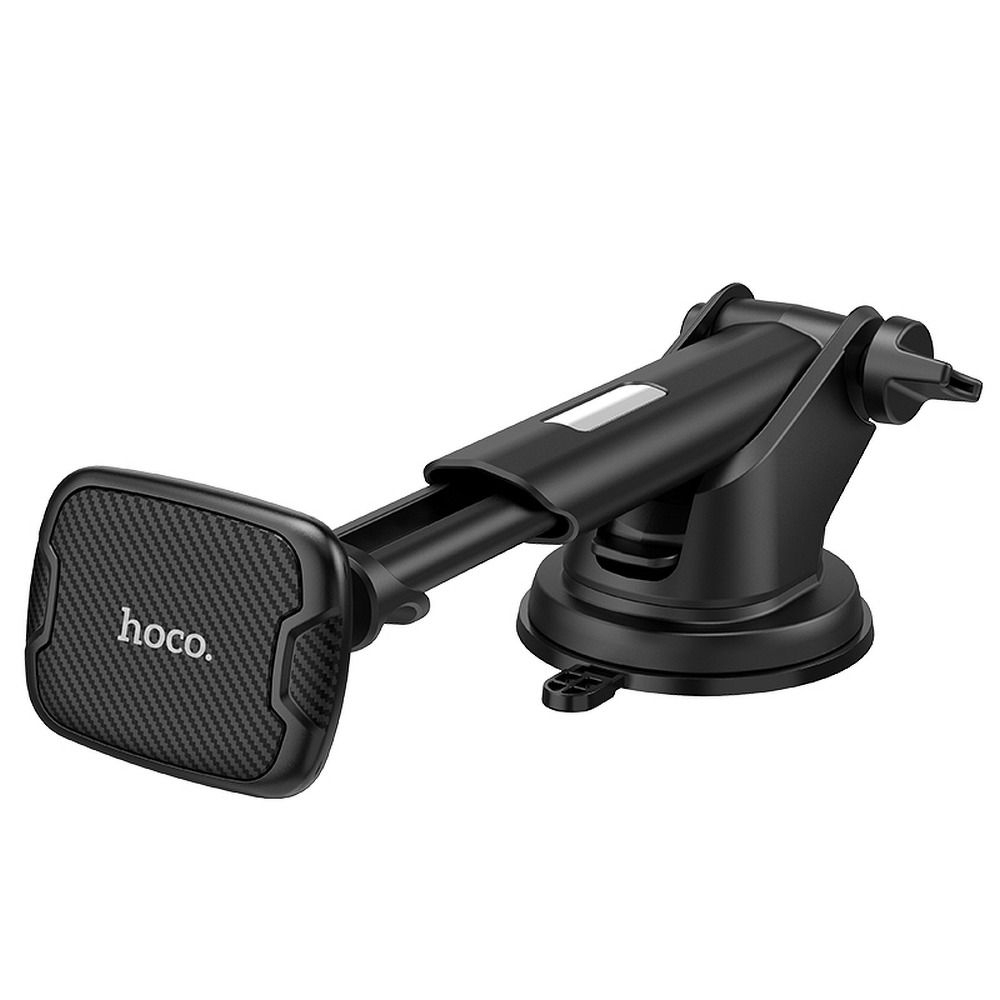 Suport Auto Magnetic HOCO pentru Parbriz / Consola Centrala CA67, Negru [3]