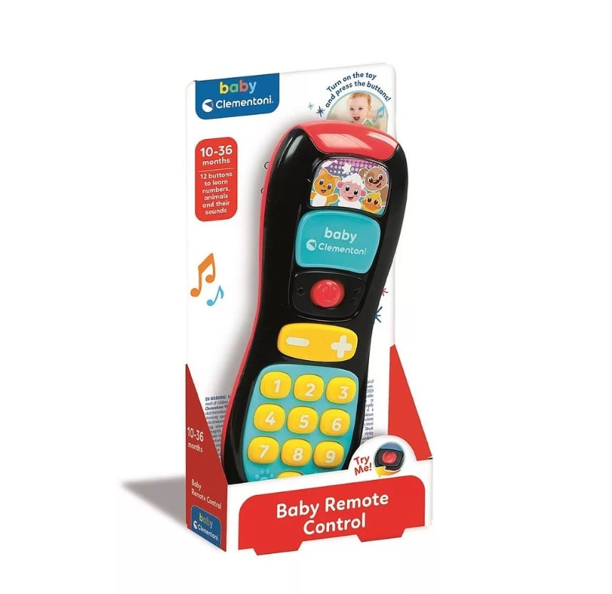 Telecomandă Interactivă Clementoni Pet Sounds – Jucărie cu Sunete pentru Bebeluși [1]