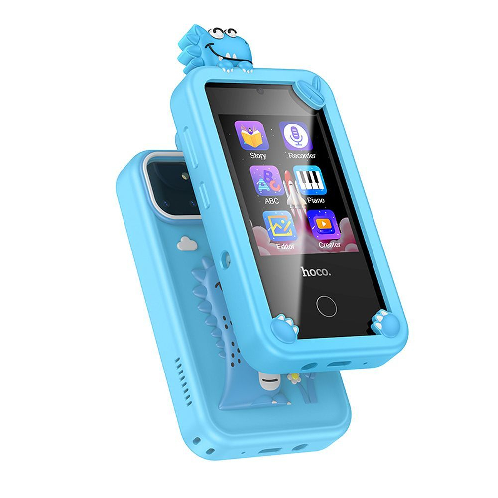 Telefon de jucărie pentru copii Hoco Y103, Ecran 2,8", Albastru [3]
