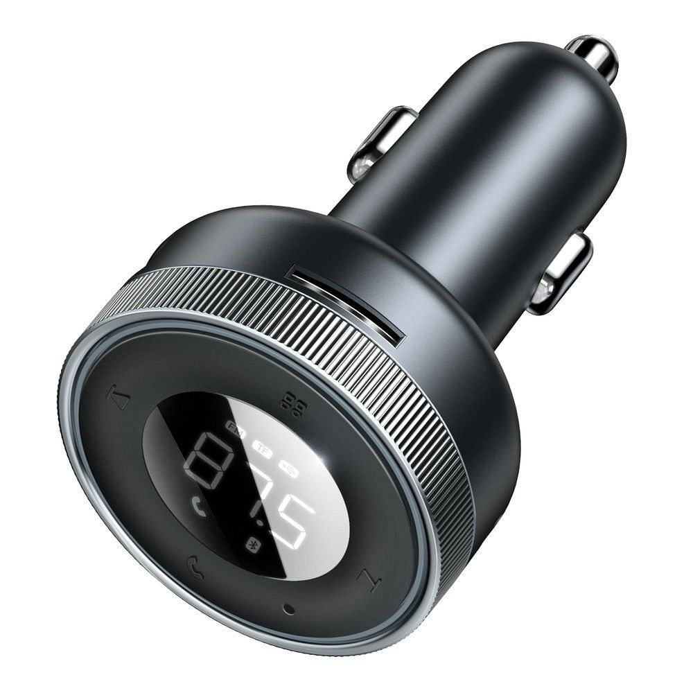 Transmițător FM Bluetooth 5.0 Baseus + Încărcător Auto 2x USB 3.4A QC3.0 – CCLH-01 [2]