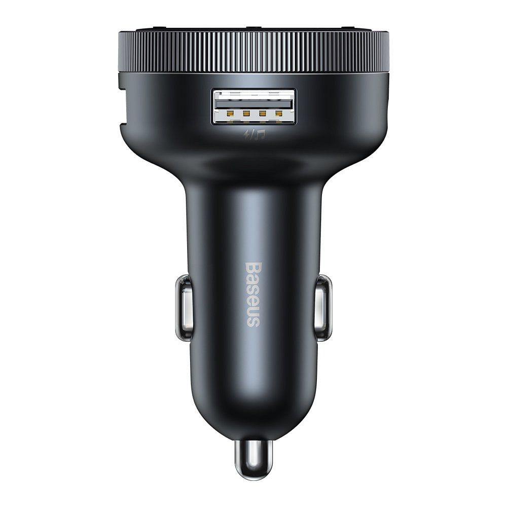 Transmițător FM Bluetooth 5.0 Baseus + Încărcător Auto 2x USB 3.4A QC3.0 – CCLH-01 [3]