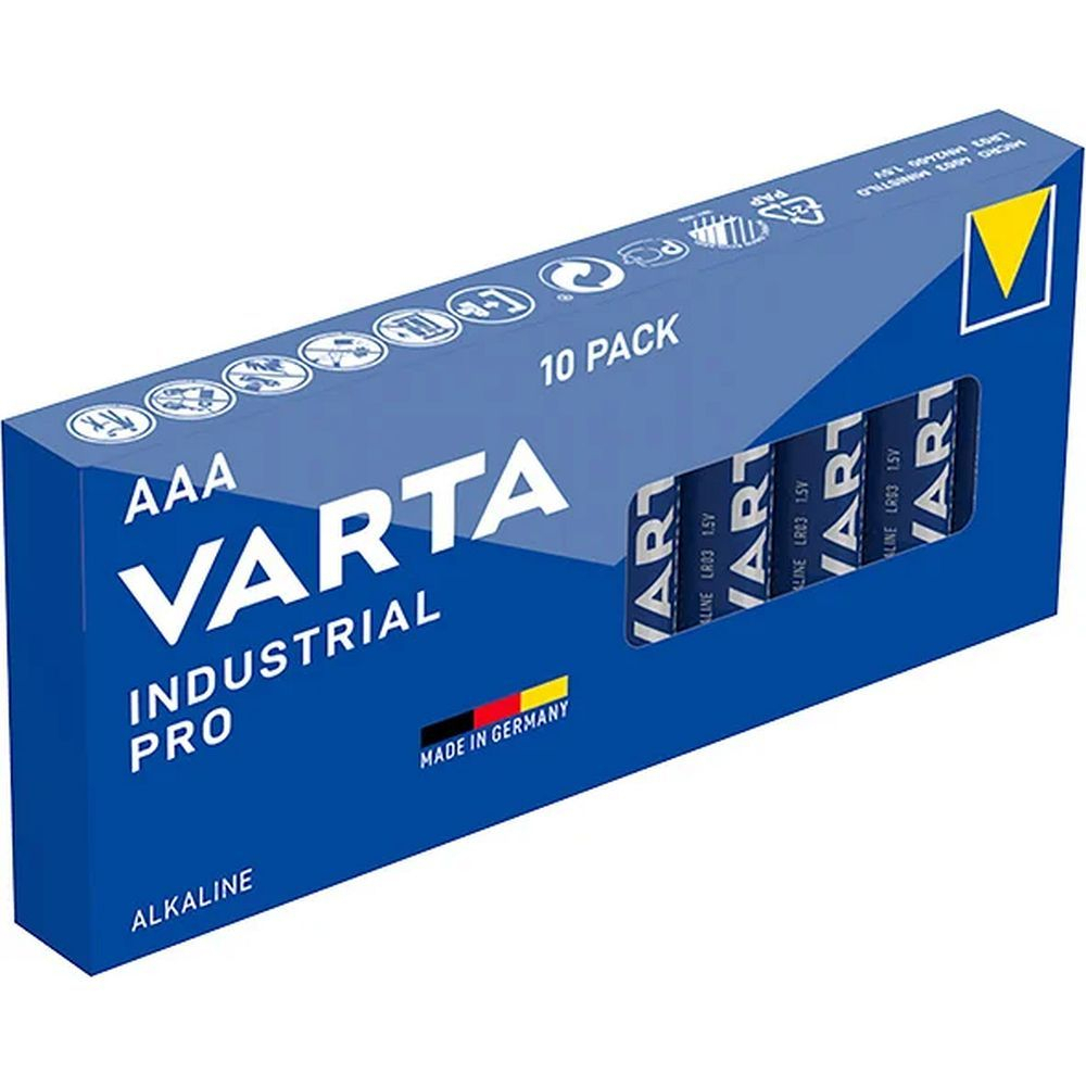 VARTA alkaline battery R3 (AAA) Industrial Pro, 1 bucata [1]