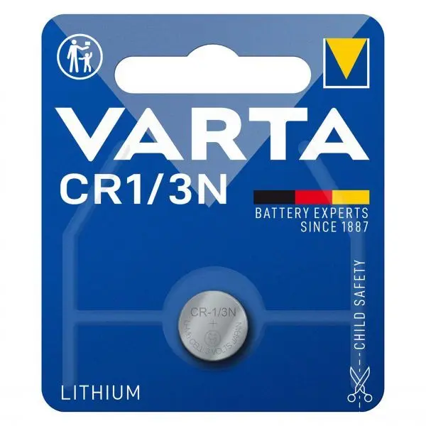 VARTA V13GA (CR1/3N / 1/3N / CR11108) – baterie litiu 3 V, ~170 mAh (1 bucată) [1]