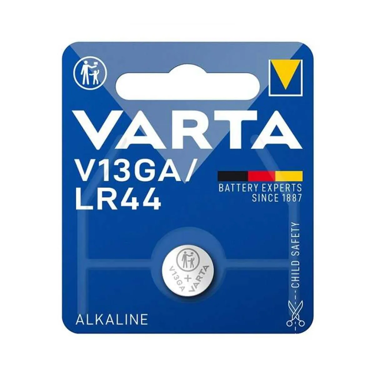 VARTA V13GA (LR44 / AG13 / A76) – baterie buton alcalină 1,5 V (1 bucată) [1]