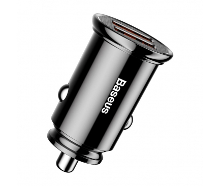 Încărcător Auto HOCO NZ14B – 50W, 3A, Dual USB-C, Negru [1]