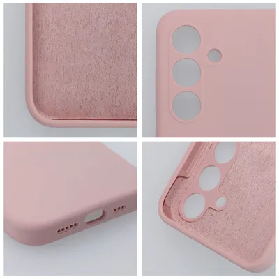 Husă Pastel Shine sand pink pentru Samsung Galaxy A16 (4G/5G) – silicon 2 mm, protecție subtilă și elegantă [1]