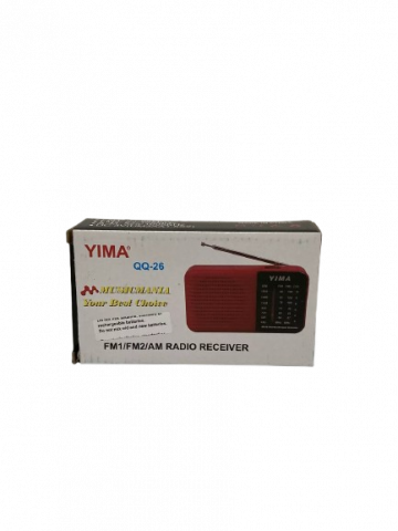 Boxe si seturi karaoke - Radio Portabil Yima FM – Tuner Manual, Antenă Retractabilă, Alimentare pe Baterii