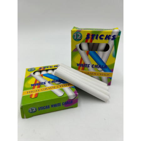 Rechizite - Creta Albă Mică – Pentru Tablă Școlară, Set Educațional Esențial