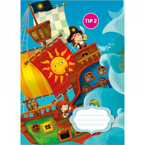 Caiete - Caiet Tip 1 Prodcom – 16 File, Pentru Scrierea de Mână, Clasa Pregătitoare și I