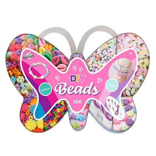 Seturi creative copii-craft - Colorat – Set de Mărgele Butterfly pentru Bijuterii DIY