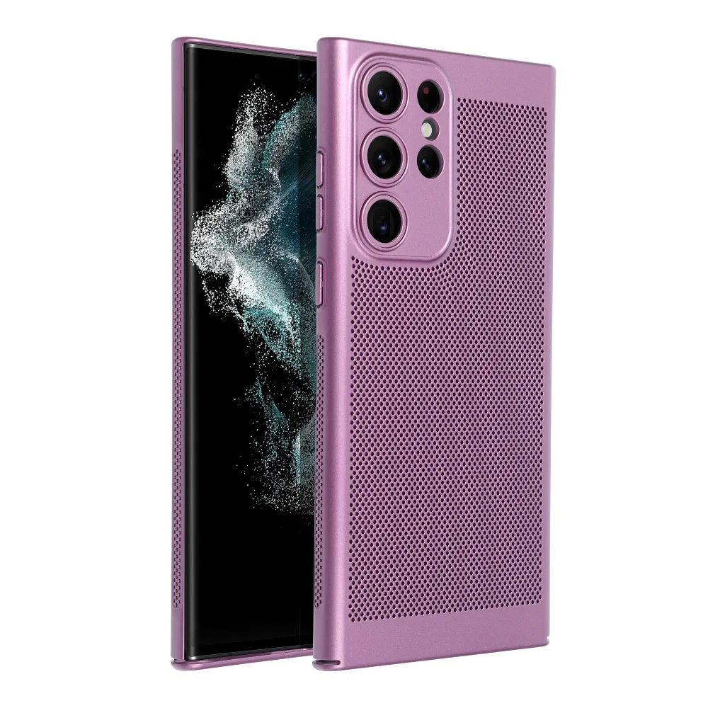 Huse - Carcasă BREEZY pentru SAMSUNG S22 Ultra, violet