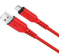 Cabluri - Cablu HOCO X59 – USB-A la Micro USB, 2.4A, 1 m, Roșu