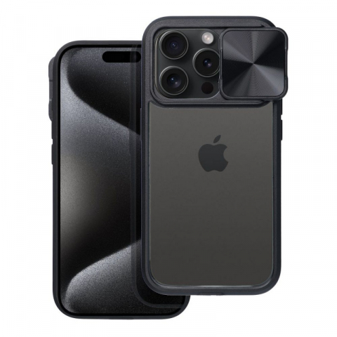 Huse - Slider Husă pentru iPhone 14 Pro, negru