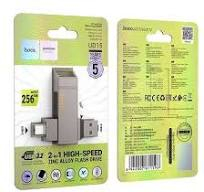 Stick-uri si carduri de memorie - Memorie Flash Drive USB Hoco 256 GB