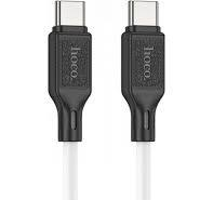 Cabluri - Cablu HOCO X90 – Type-C la Type-C, 3A, 60W, 1 m, Alb