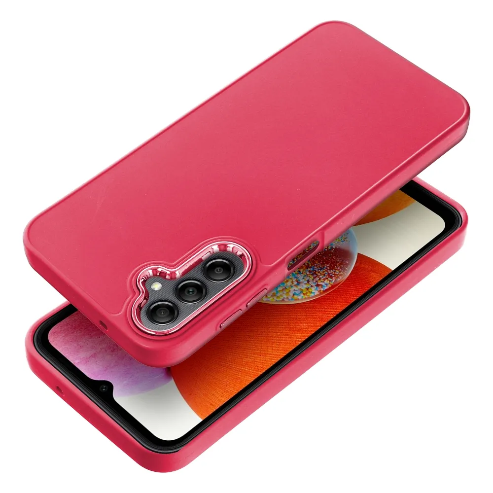Huse - Husă FRAME magenta pentru Samsung Galaxy A14 4G / 5G – Design vibrant & protecție eficientă