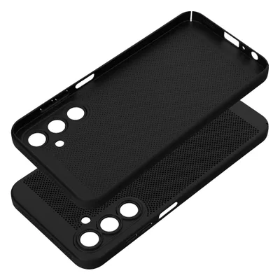 Breezy – Husă perforată neagră pentru Samsung Galaxy A25 5G [1]