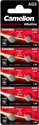 Grădină - Baterie Camelion AG5 – Alcalină 1.5V (LR754)