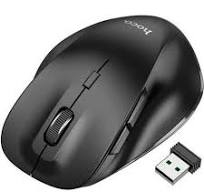 Tastaturi &Mouse-uri - Mouse wireless HOCO 2,4G 1600 dpi GM24 negru