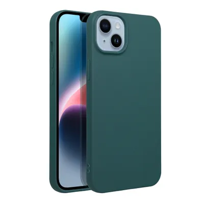 Accesorii GSM & IT - Husă MATT pentru iPhone 15 Pro – Dark Green, Elegantă și Rezistentă