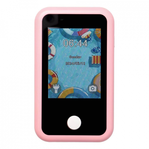 Jucarii si Gadget-uri copii - Telefon Gaming pentru Copii cu Ecran Tactil 2,8" KDC-0027A, Roz