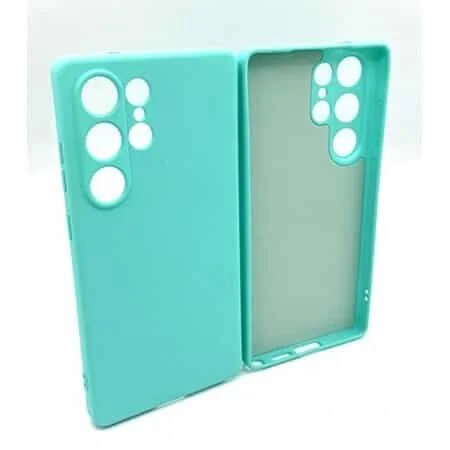 Huse - Husă SILICONE 2mm mint pentru Samsung Galaxy S25 Ultra – protecție pastelată, stil rafinat