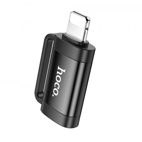 Adaptor OTG Hoco Lightning la Type-C, UA31B, Negru [2]