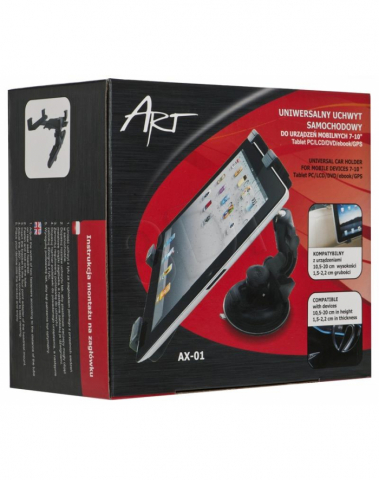 Suporturi auto - Art Suport Auto Universal – Compatibil Telefon, Tabletă, GPS, PS – Fixare Sigură în Mașină