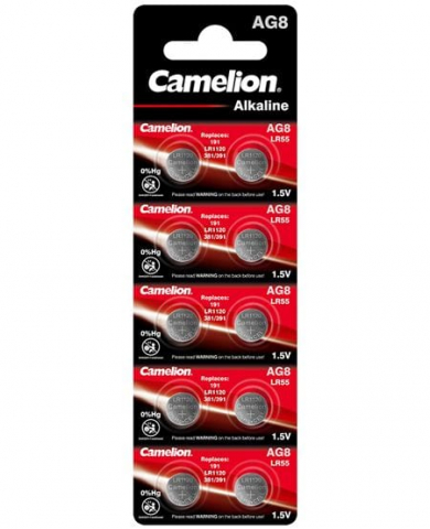 Grădină - Baterie Camelion AG8 – Alcalină 1.5V (LR1120)
