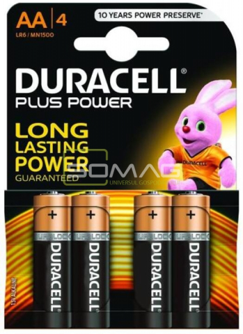Casă - Baterie Duracell R6 AA 1.5V – Putere fiabilă pentru dispozitivele tale