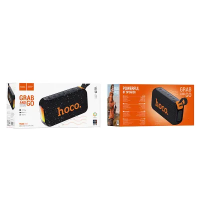 Boxe si seturi karaoke - Boxă Bluetooth Hoco HC32, 2x10W, Autonomie 4h, Black