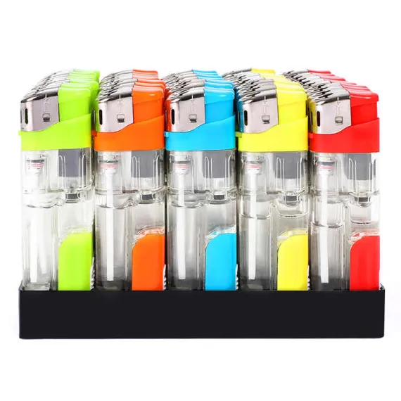 Casă - Bricheta Baida cu LED – electronică, reîncărcabilă, compactă și iluminare integrată