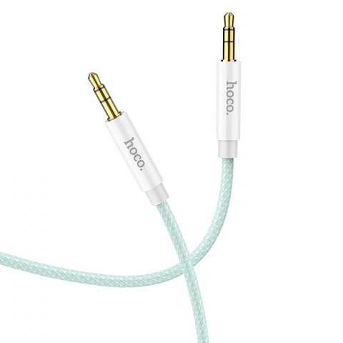 Cabluri - Cablu Auxiliar Hoco Jack 3.5 mm la Jack 3.5 mm UPA19, 1 m, Verde