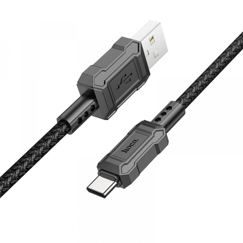 Cablu Hoco USB-A la Type-C 3A X94 1m Negru - Încărcare Super Rapidă și Conectivitate Sigură [1]
