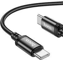 Cablu HOCO X89 – Type-C la Type-C, 3A, 60W, 1 m, Negru [1]