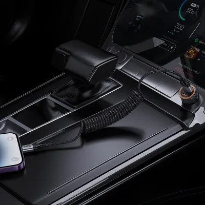 Cabluri - Cablu USB-C la Lightning Hoco X121, PD 27W, 1.5m, Black – Fast Charging