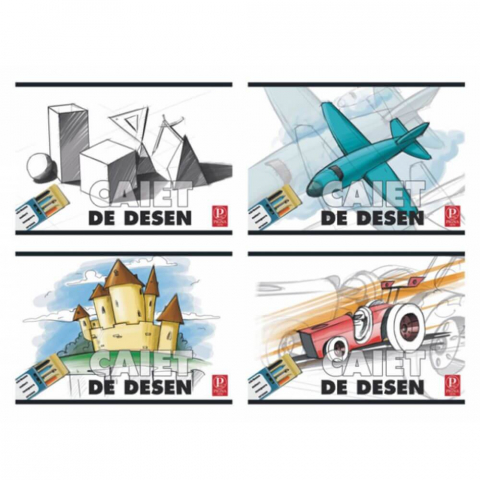 Rechizite și Birotică - Caiet de desen  Pigna