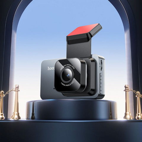 Camera auto  Hoco cu Display 3", 1280*720, DV9, Metalic Gri [2]