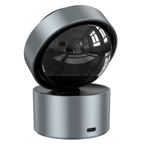 Cameră de supraveghere interioară Hoco D5, Full HD, Mod Nocturn, Reglabilă, Argintie [4]