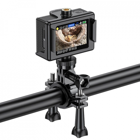 Cameră sport Hoco DV100 cu ecran 2", 1080p/30fps, neagră [3]