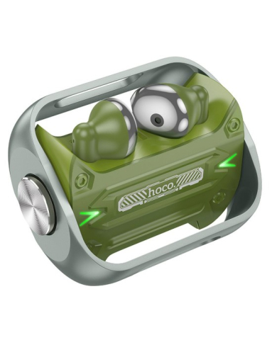 Casti HOCO TWS EW55 Trendy True Wireless Army Verde Bluetooth cu microfon [1]
