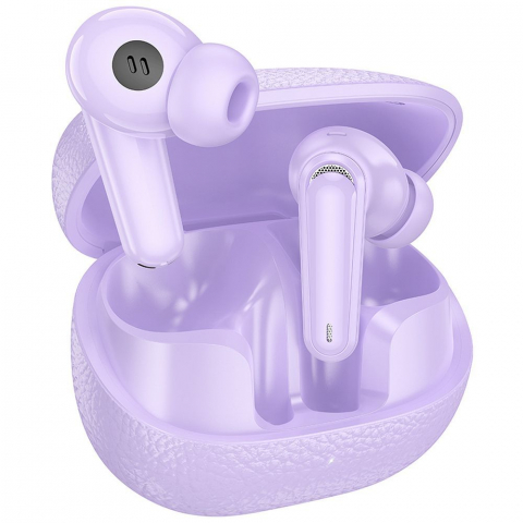 Casti - Căști wireless Hoco EQ23 TWS Bluetooth, mov – sunet clar și design modern