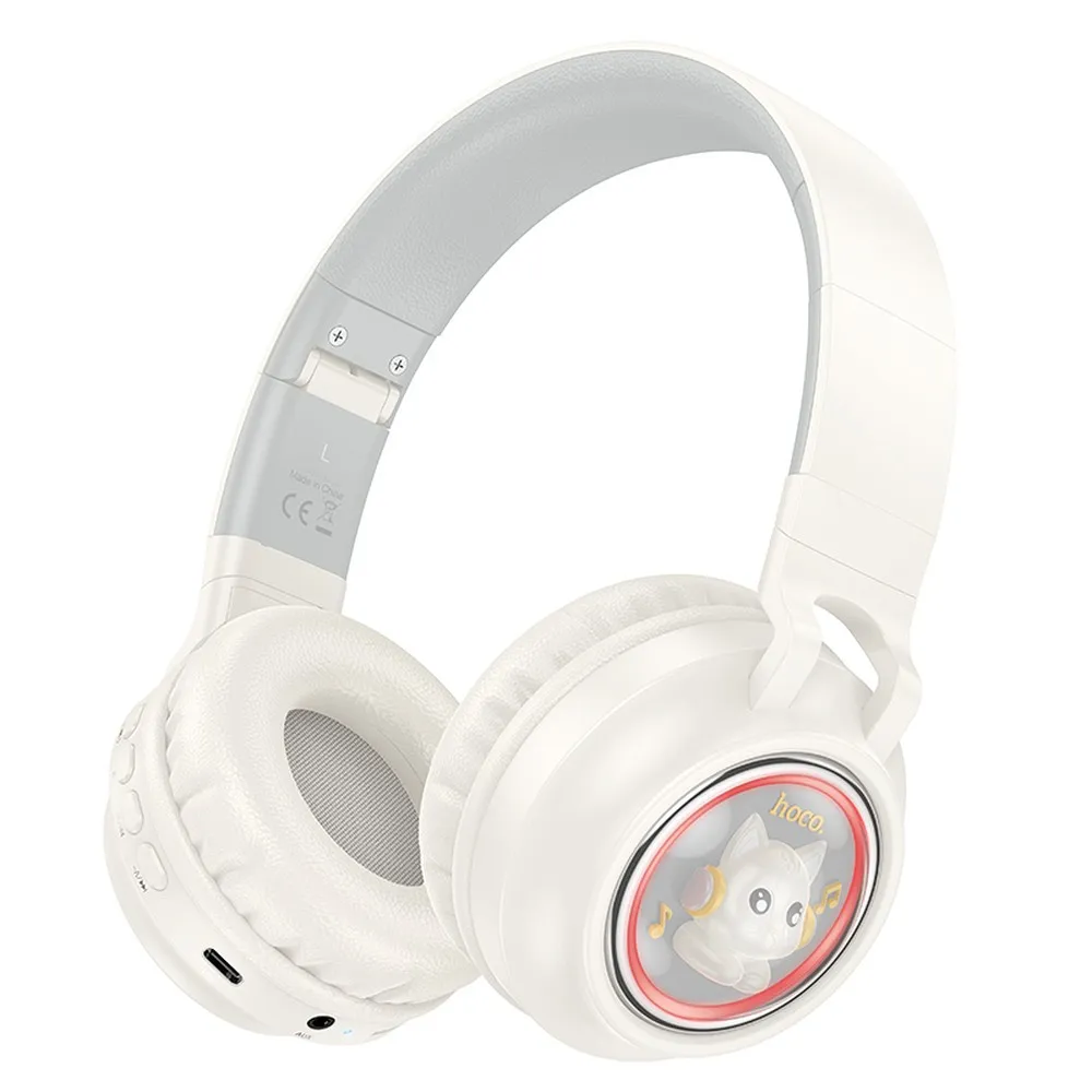Casti - Căști Wireless Hoco W50, Milky White