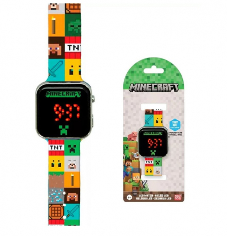 Smartwatch - Ceas Digital LED Minecraft