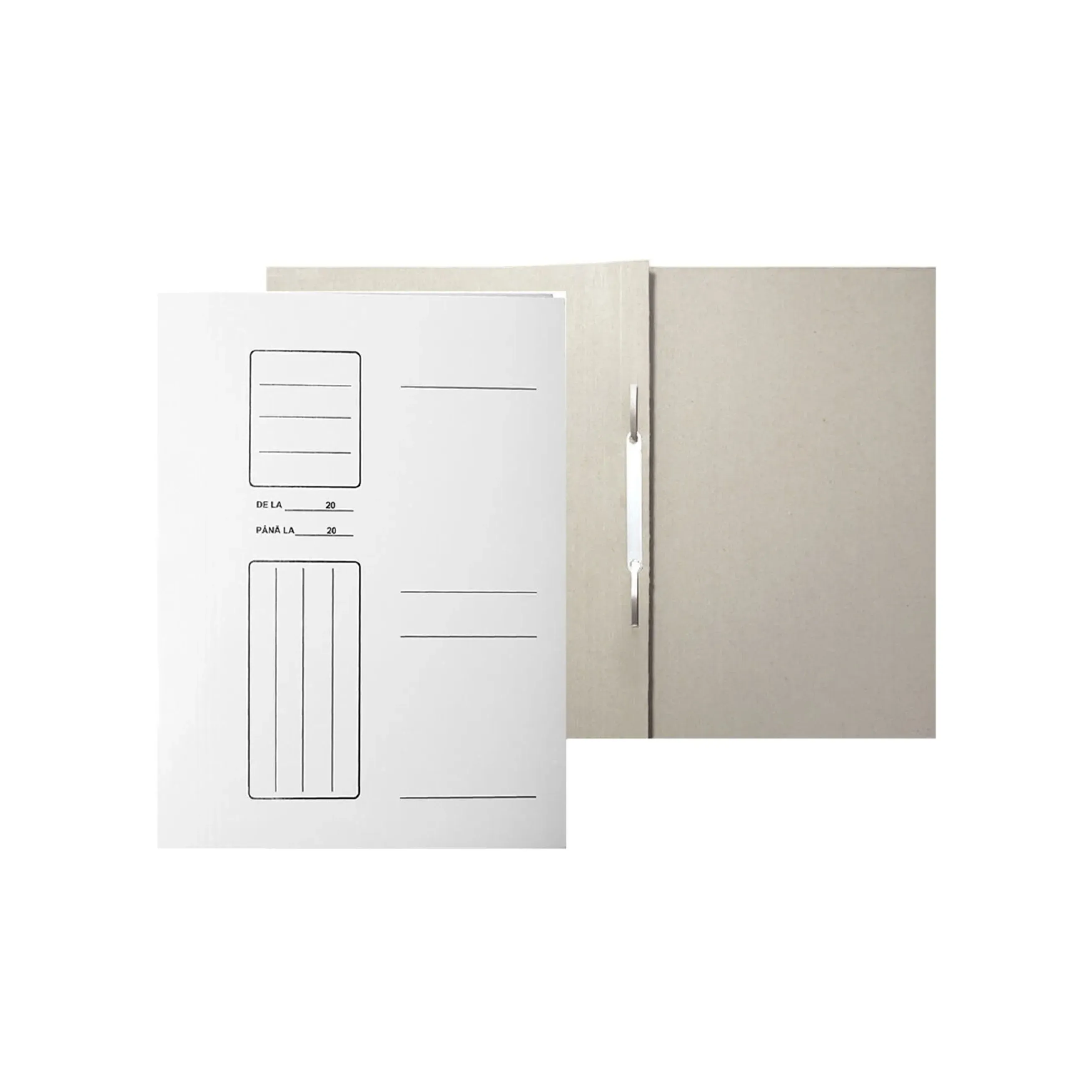 Birotică - Dosar cu Șină din Carton – Format A4, Ideal pentru Organizarea Documentelor
