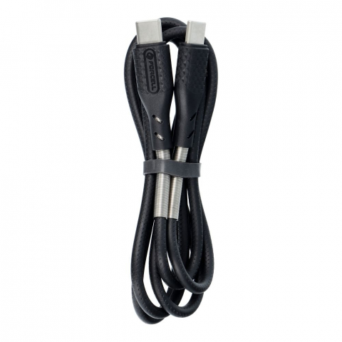 Forcell F-Energy Carbon CB-02C - Cablu Type-C la Type-C, PD QC3.0 5A 60W, 1m, Negru [2]