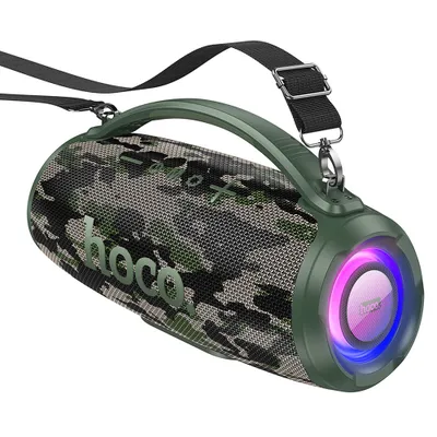 HOCO HA4 Surge – boxă portabilă Bluetooth 5.3, camuflaj verde, 40 W [1]