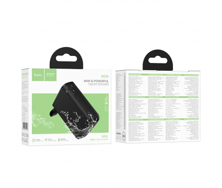 Hoco HC34 – Boxă Bluetooth 5W, 1200 mAh, negru [1]