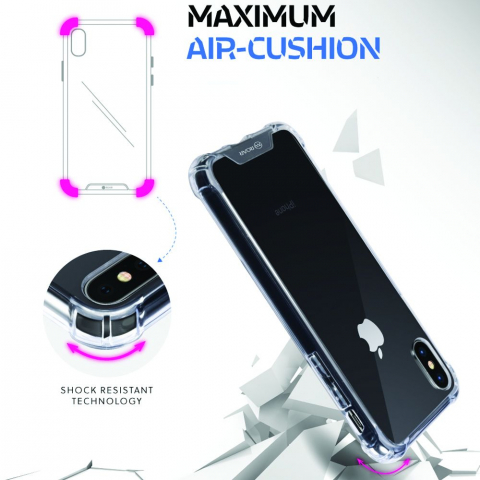 Husă Armor Jelly Roar pentru iPhone 16, Transparentă [2]